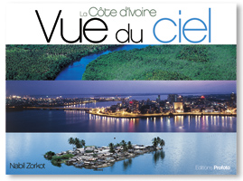 vue du ciel cote d'ivoire